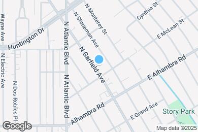 Map image of the property - 816 N Garfield Ave