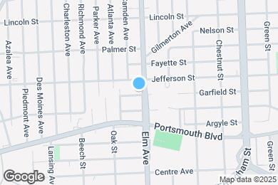 Map image of the property - 2326 Elm Ave