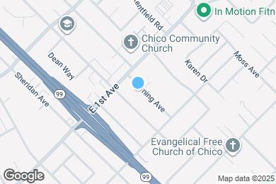 Map image of the property - 1017 Downing Ave