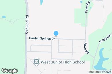 Map image of the property - 235 Garden Springs Dr