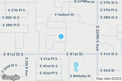 Map image of the property - 3320 E Emmitsburg Pl