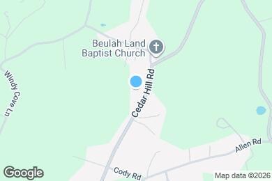 Map image of the property - 7184 Cedar Hill Rd