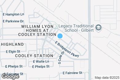 Map image of the property - 3813 E Parkview Dr