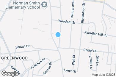 Map image of the property - 858 Gracey Ave