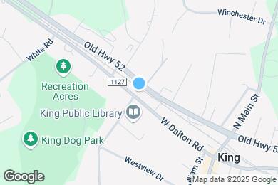 Map image of the property - 318 W Dalton Rd