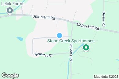 Map image of the property - 950 Sycamore Dr