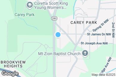 Map image of the property - 1110 Wedgewood Dr NW