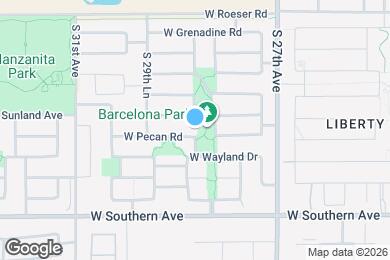 Map image of the property - 2816 W Pecan Rd