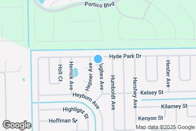 Map image of the property - 6153 Hughes Ave