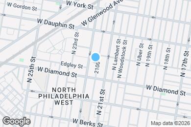 Map image of the property - 2140 N Van Pelt St