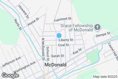 Map image of the property - 205 Liberty St