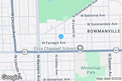 Map image of the property - 2244 W Farragut Ave