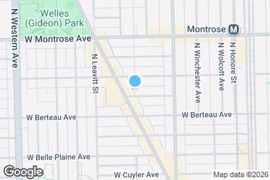 Map image of the property - 2058 W Hutchinson St