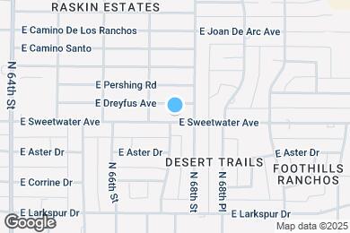 Map image of the property - 6730 E Sweetwater Ave