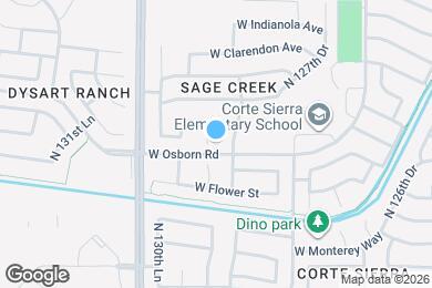 Map image of the property - 3405 N 129th Dr