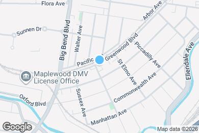 Map image of the property - 3532 Greenwood Blvd
