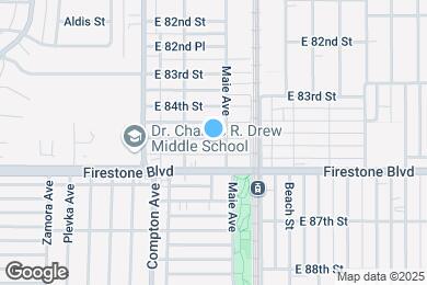 Map image of the property - 1634 E 85th St