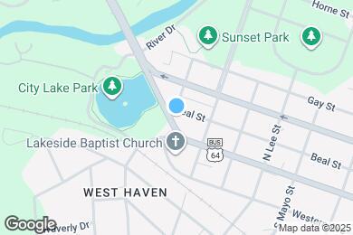 Map image of the property - 1532 Sunset Ave