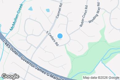 Map image of the property - 8109 Beechwood Terrace