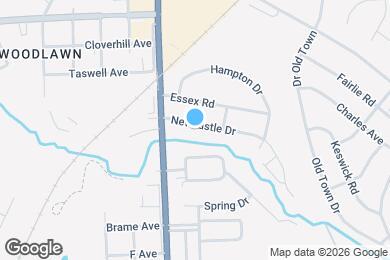 Map image of the property - 107 Newcastle Dr