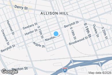 Map image of the property - 1615 Naudain St