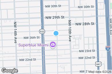 Map image of the property - 1102 NW 26th St