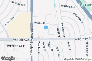 Map image of the property - 8055 Wolff St