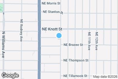 Map image of the property - 632 NE Russell St