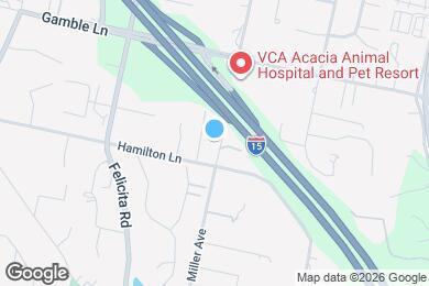 Map image of the property - 2345 Miller Ave