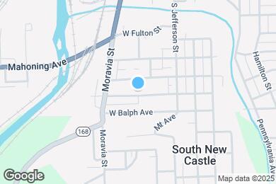 Map image of the property - 102 W Chartes St