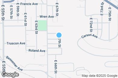 Map image of the property - 3069 E 67th St