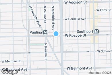 Map image of the property - 1317 W Foster Ave