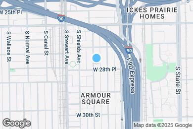 Map image of the property - 2737 S Princeton Ave