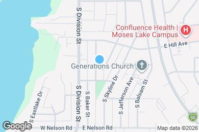 Map image of the property - 1052 S Garden Dr