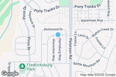 Map image of the property - 2970 Harrisburg Way