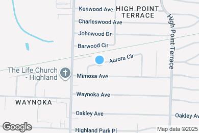 Map image of the property - 3563 Aurora Cir