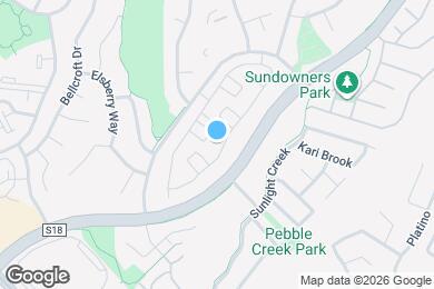 Map image of the property - 22195 Summit Hill Dr