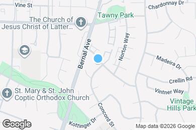 Map image of the property - 691 Palomino Dr