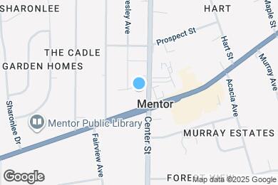 Map image of the property - 7482 Center St