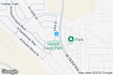 Map image of the property - 25777 N 163rd Dr