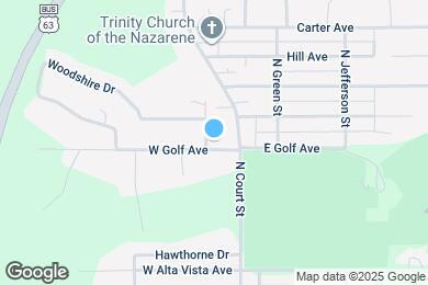 Map image of the property - 103 W Golf Ave