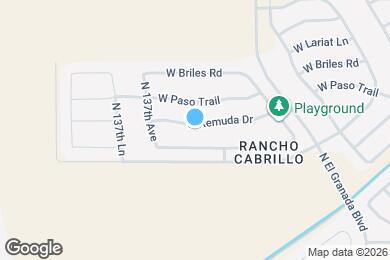 Map image of the property - 13603 W Remuda Dr