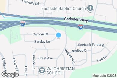 Map image of the property - 748 Barclay Ln