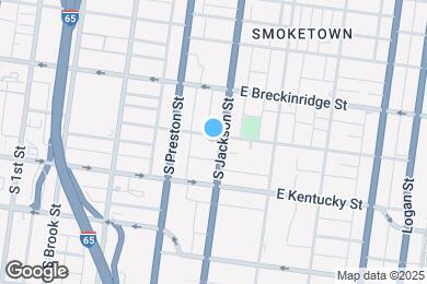 Map image of the property - 430 E Caldwell St