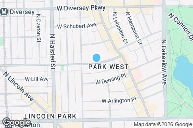 Map image of the property - 643 W Wrightwood Ave
