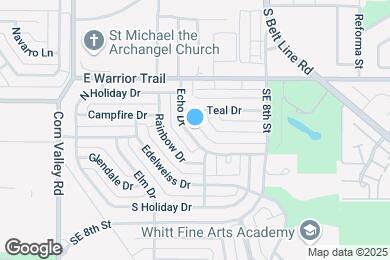 Map image of the property - 3114 Echo Dr