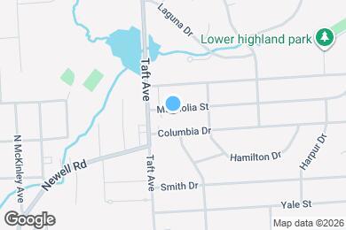 Map image of the property - 2614 Magnolia St