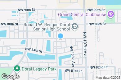 Map image of the property - 10861 NW 85th Ter