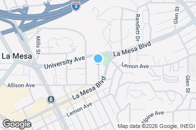 Map image of the property - 4852 Cypress St