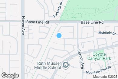 Map image of the property - 10751 Spyglass Dr
